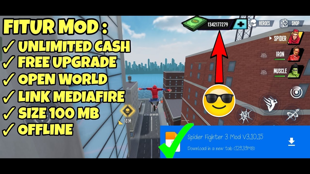 Spider Fighter 3 V 3.10.15 MOD APK