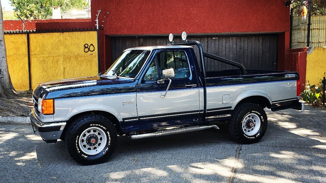 Ford F200 Fighter 1991 una edición muy especial solamente para  México. trabajando con el lujo total
