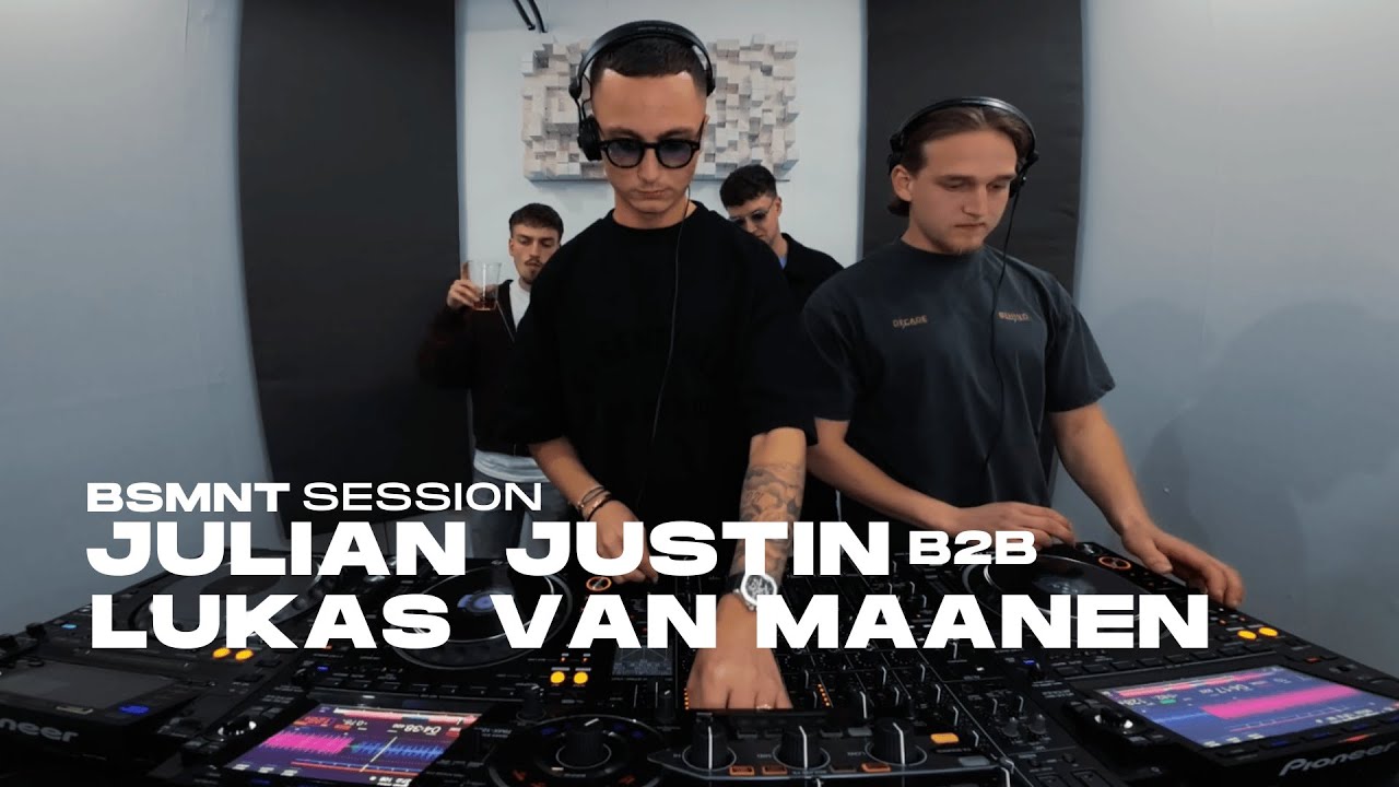 Julian Justin B2B Lukas van Maanen | BSMNT SESSIONS