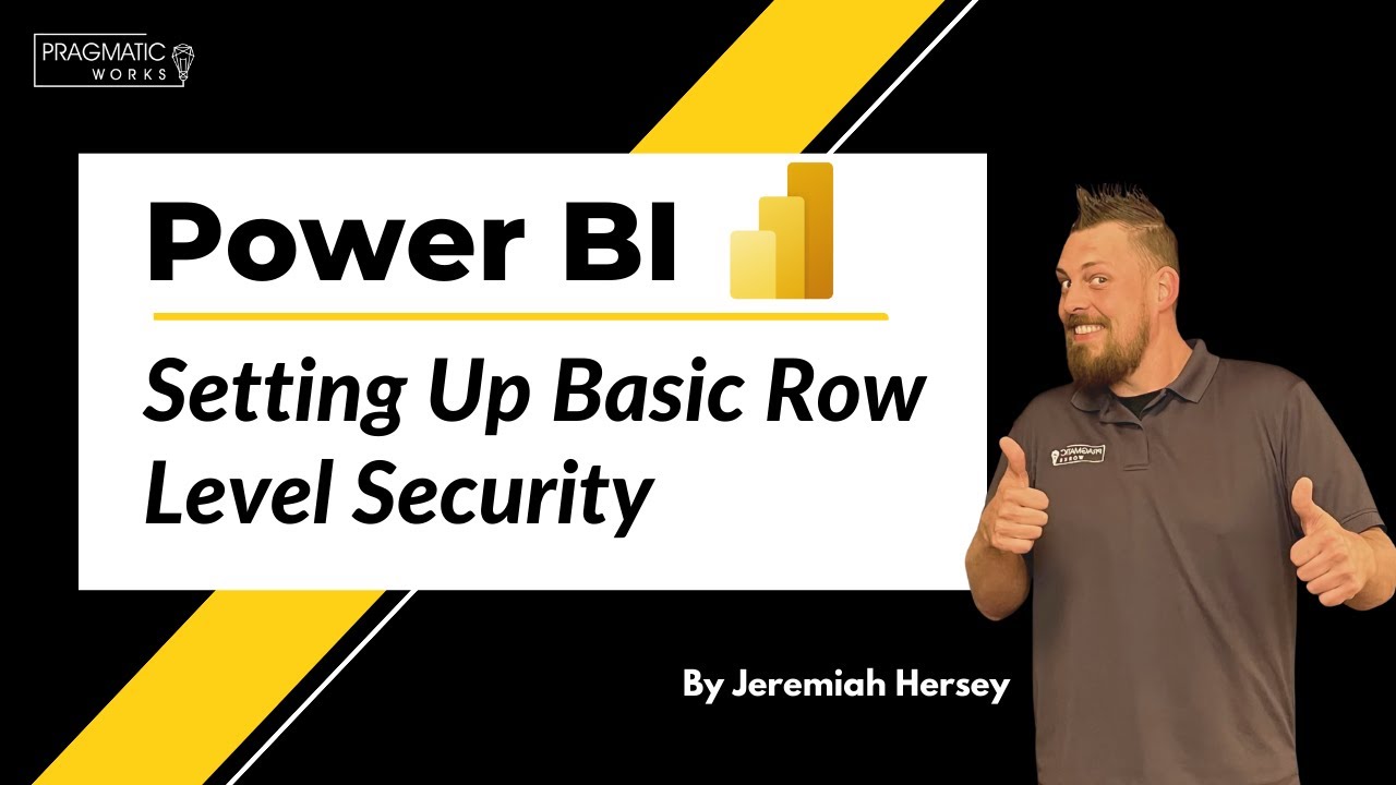 Power BI Report Server (RLS) - Setting Up Basic Row Level Security🔐