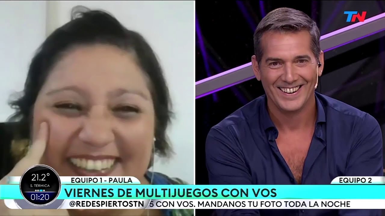 Franco Mercuriali le manda un saludo gratis a una fan participante de EL PASE #ReDespiertos