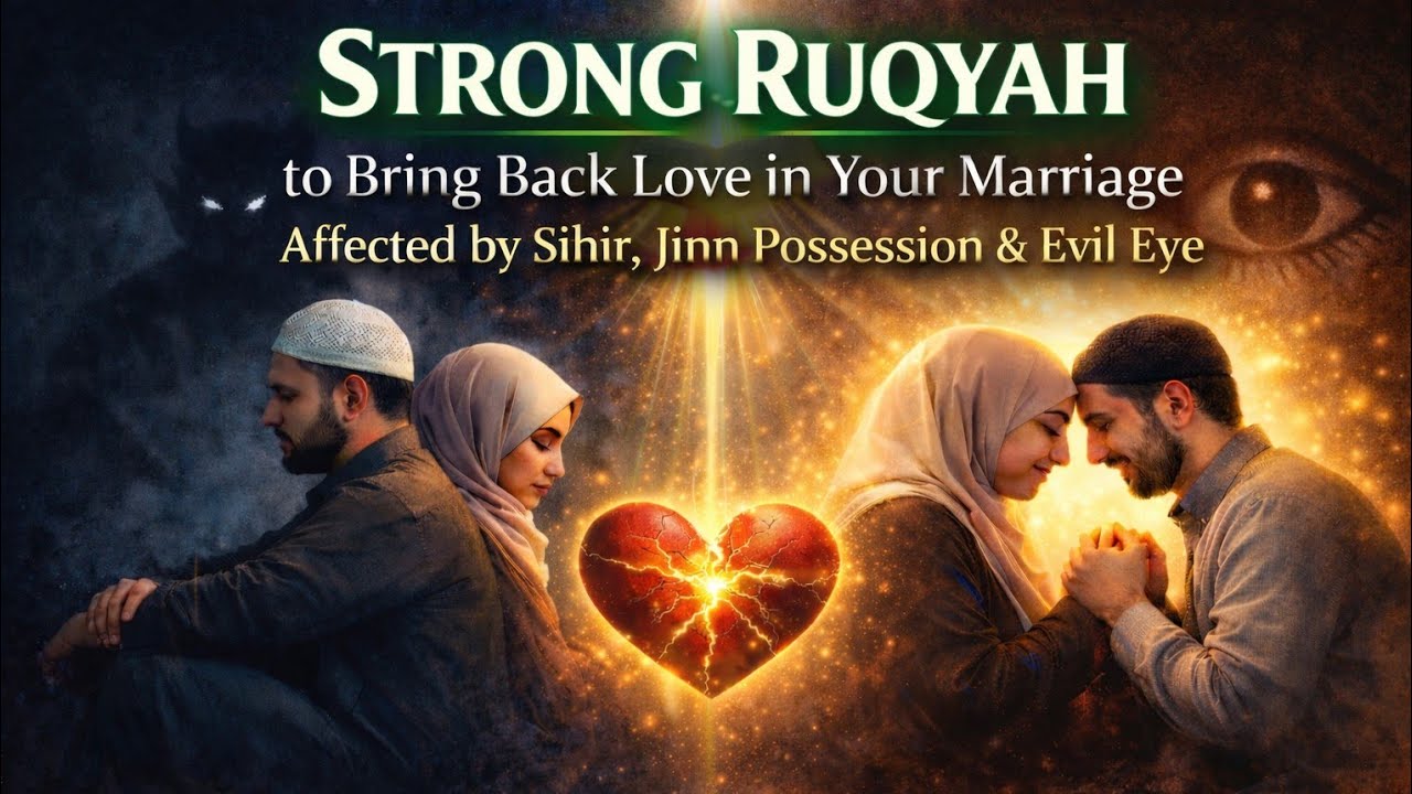 *Stronge RUQYAH to Bring Back love to your Marriage Effected By Sihir jinn Possession & Evil Eye 