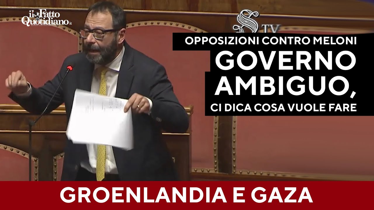 Groenlandia, Patuanelli: 
