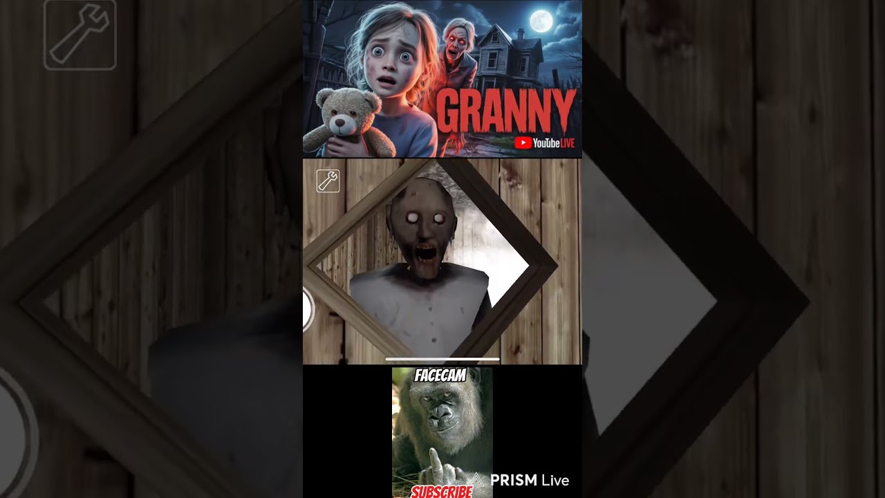 Granny Is Chasing Me LIVE 😱🔴 #granny #shortsfeed #gaming #shorts #livestream #livestreaming