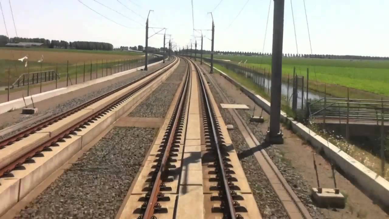 Driver's Eye View Fyra Amsterdam Centraal - Rotterdam Centraal