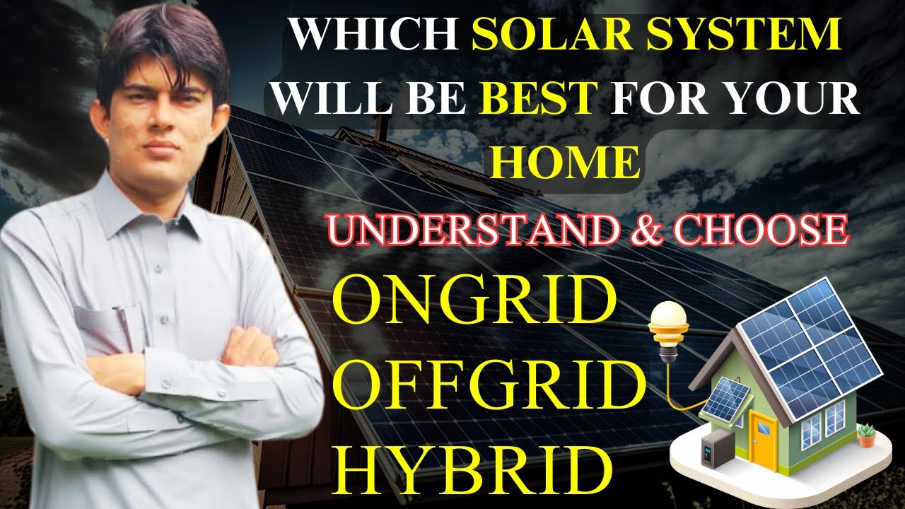 Best Solar System for your Home| OnGrid | OffGrid| Hybrid Solar System |  English Version | Lumisuns