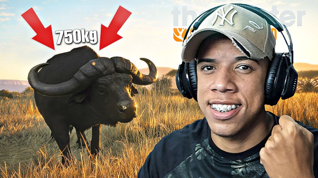 PEGAMOS UM BÚFALO DE 750kg ( MAIS DE MEIA TONELADA ) - THE HUNTER CALL OF THE WILD