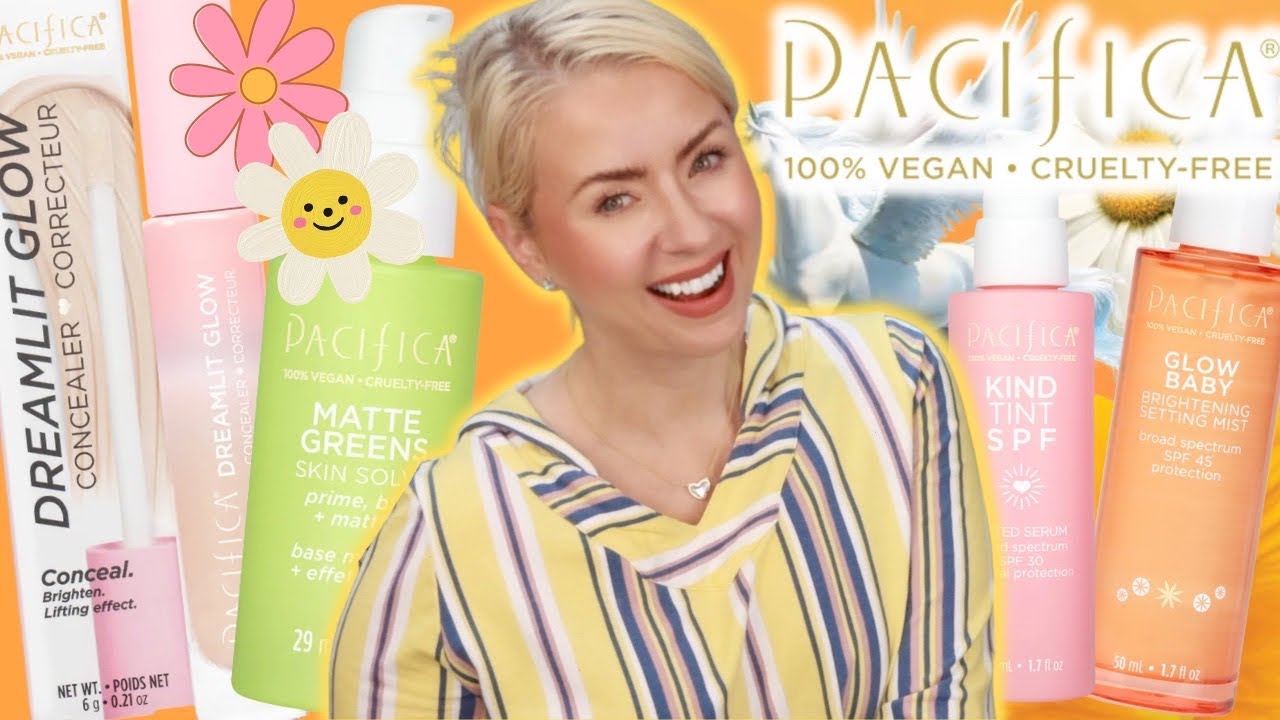 TESTING NEW PACIFICA BEAUTY | DreamLit GLOW Concealer + GLOW BABY Brightening Setting Mist + MORE!