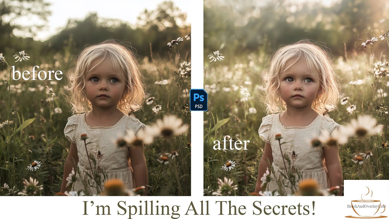Full Photoshop Tutorial for Dreamy Edits