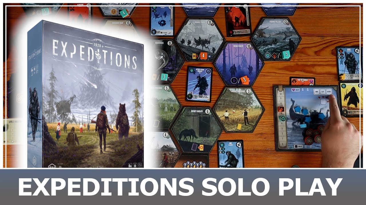 Expeditions (Stonemaier Games) Solo Playthrough