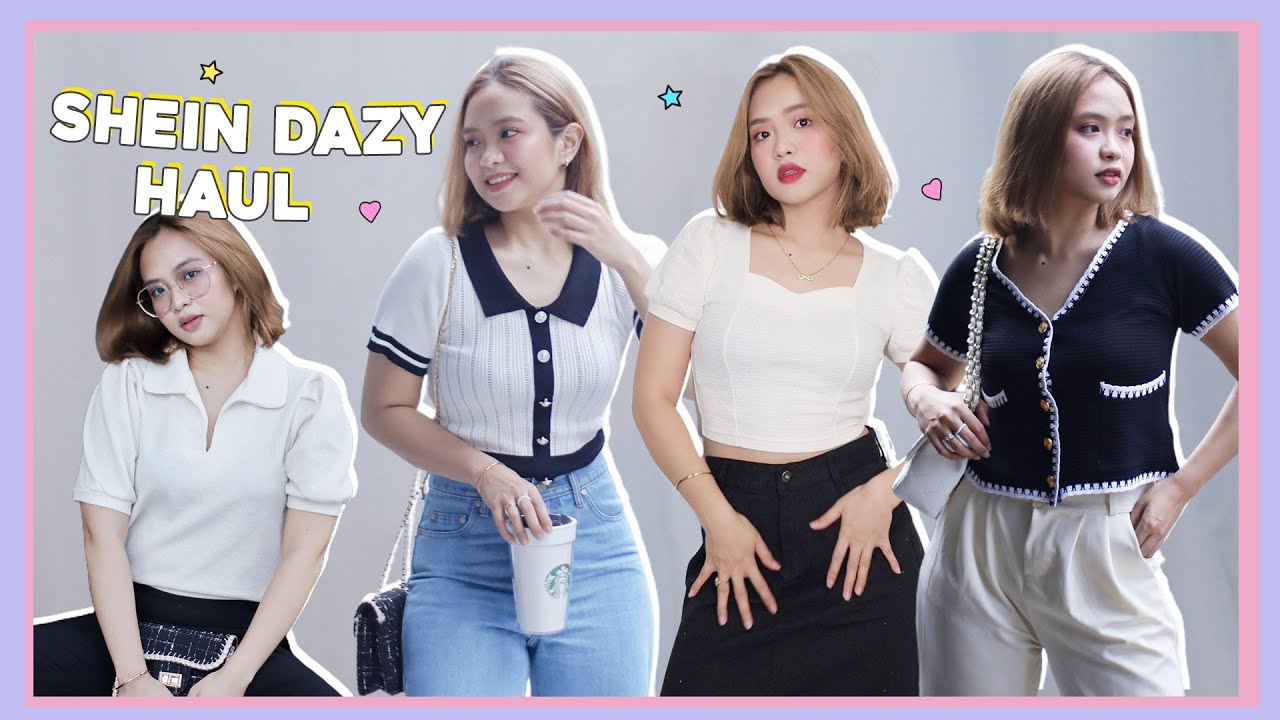 old money aesthetic DAZY Shein Haul | phonycore 2022 (Philippines)