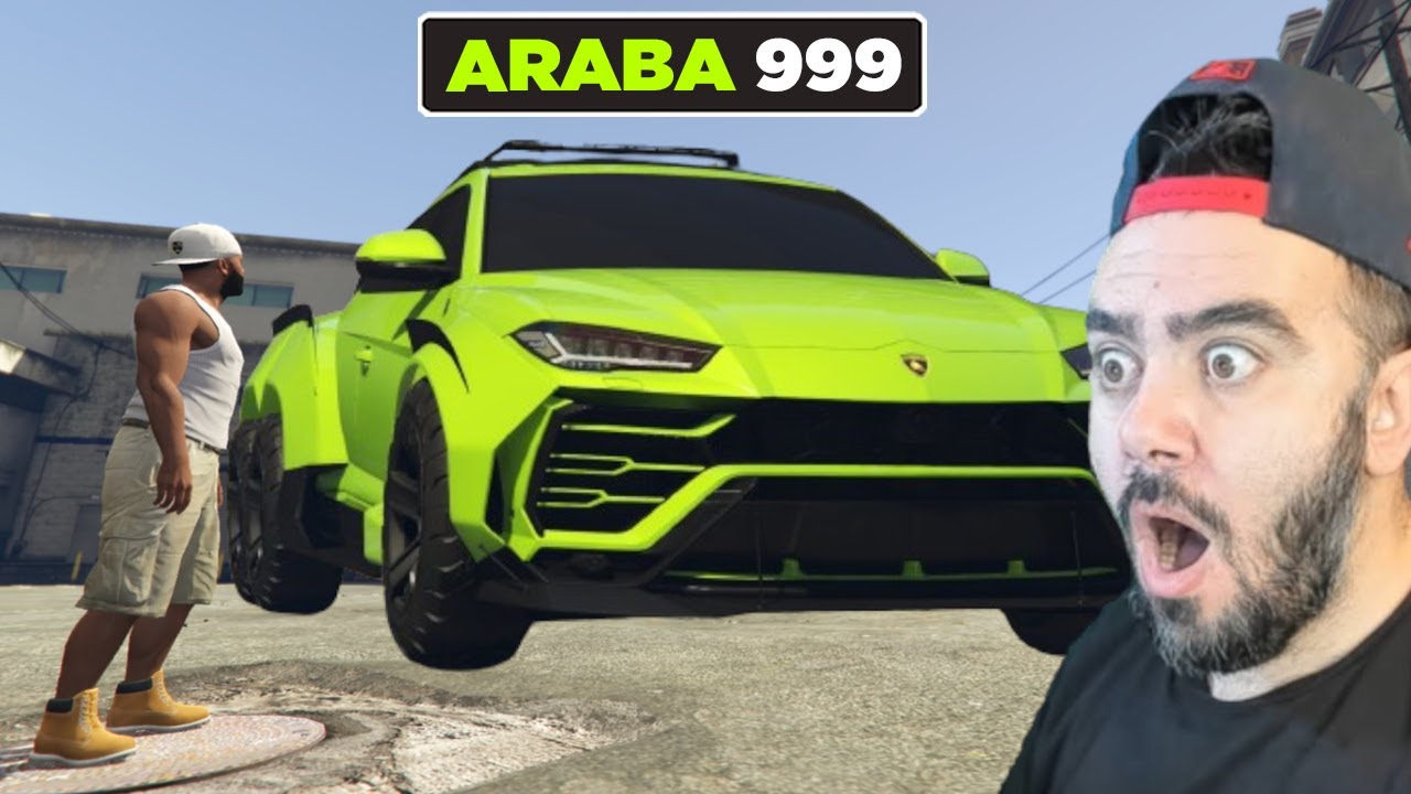 FRANKLIN 6 TEKERLI DÜNYANIN EN BÜYÜK SPOR ARABASINI BULDU - GTA 5 MODS