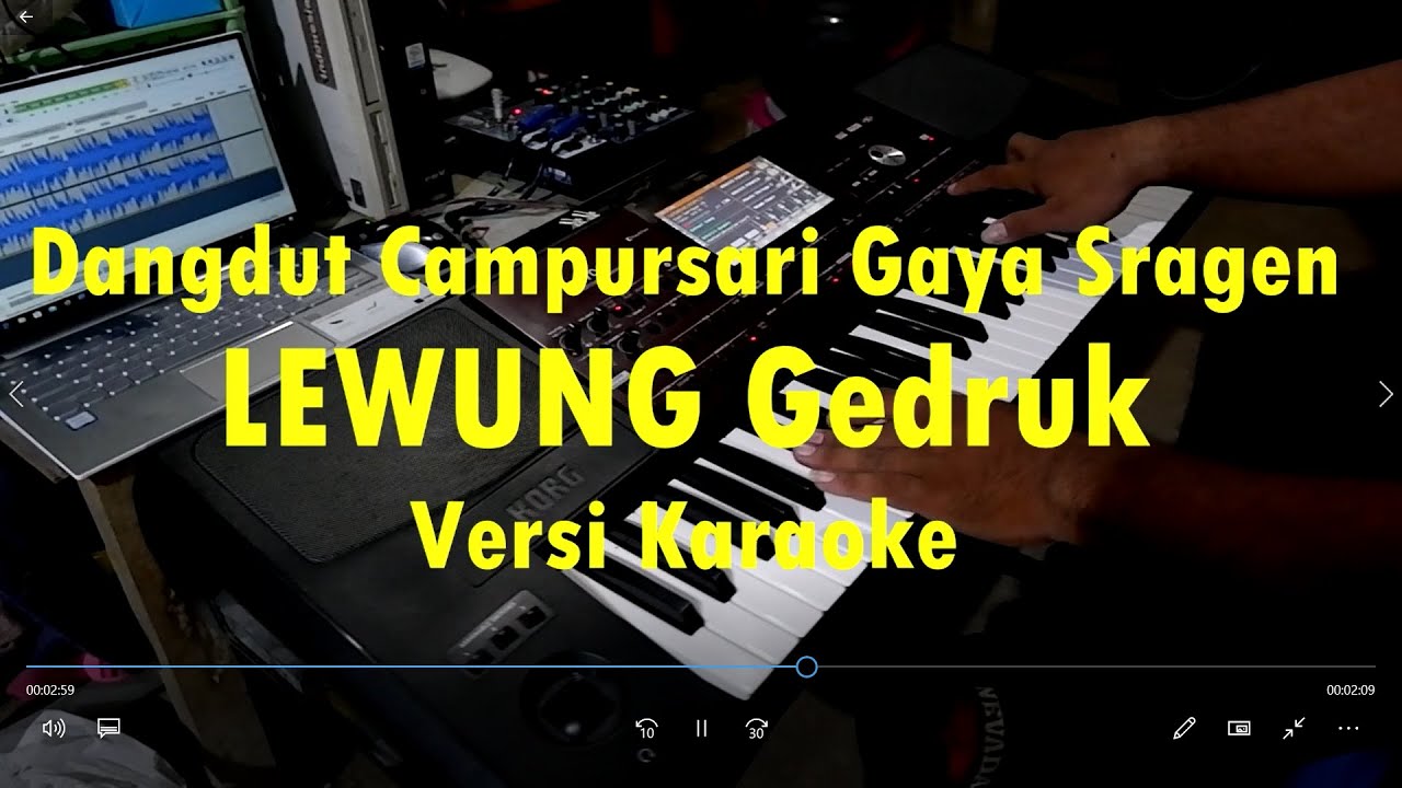DANGDUT CAMPURSARI // LEWUNG GEDRUK // KARAOKE LIRIK