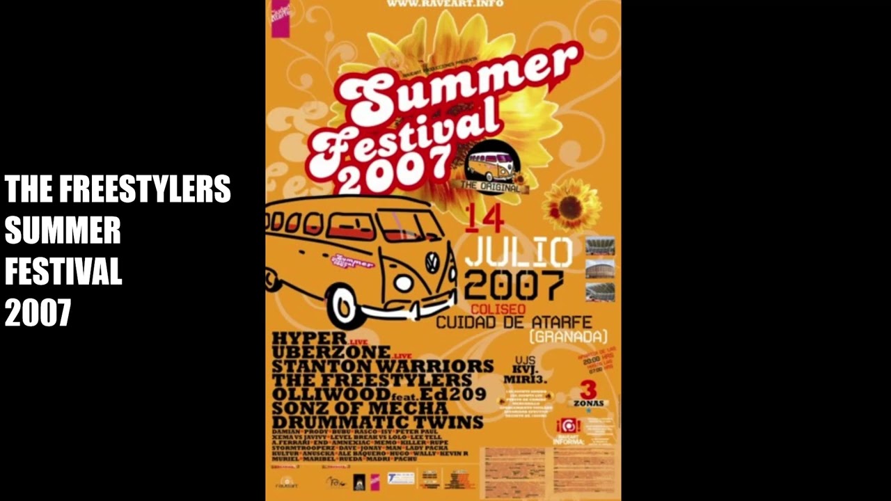 The Freestylers en el Summer Festival 2007 - sesión retro breakbeat