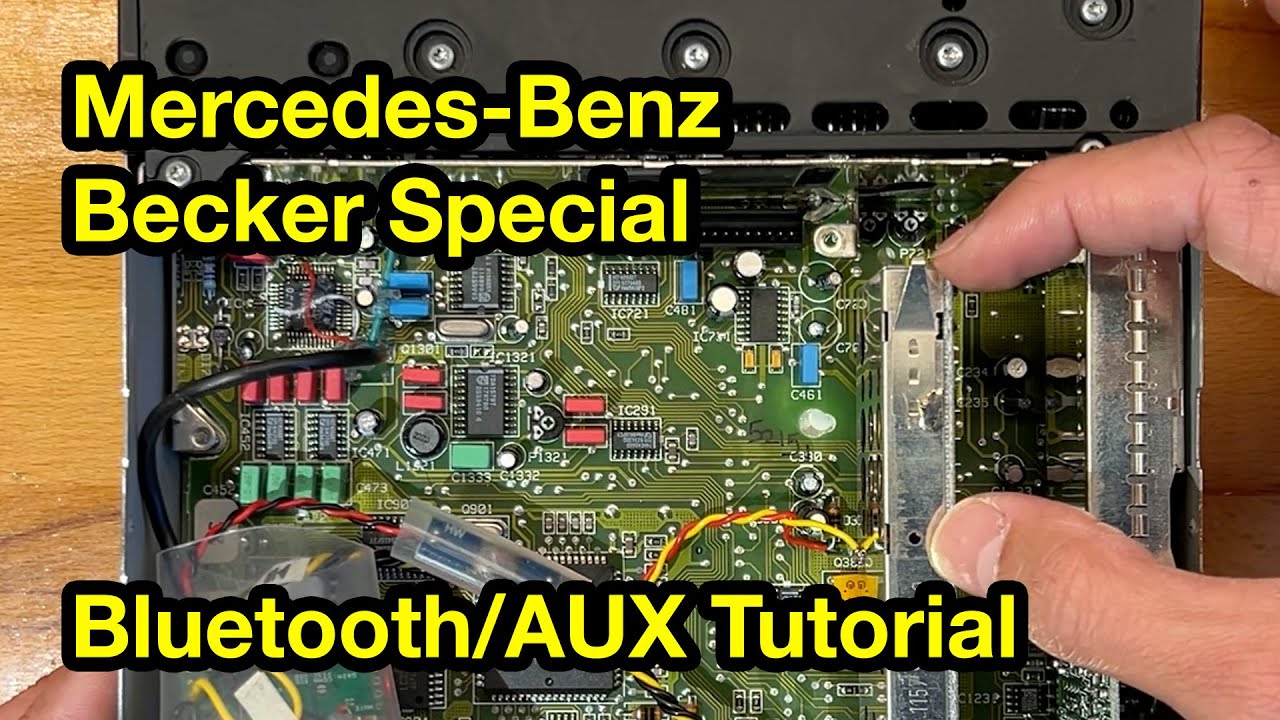 Mercedes-Benz Becker Special (BE1350) - Bluetooth / AUX Tutorial