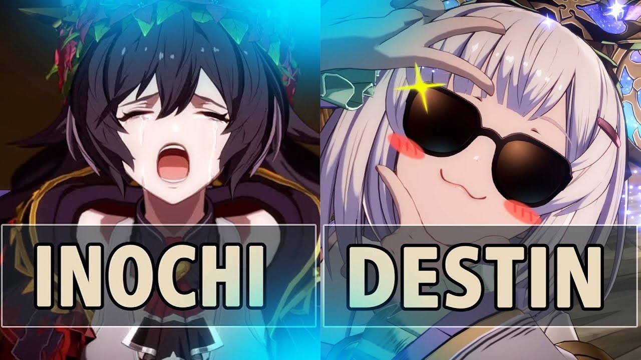 GBVSR:🔥Inochi (Nier) Vs destin (Vikala)🔥| High Level Gameplay.
