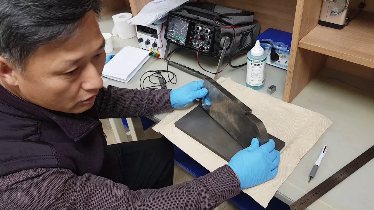 초음파탐상검사실습(표준시험편STB- A1,A2 제원)NDT,NDI,NDE-Ultrasonic Testing-노명수