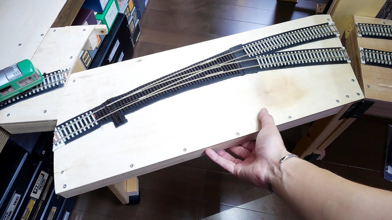 【HO】回転式レイアウトボードの作り方 / 鉄道模型 レイアウト製作