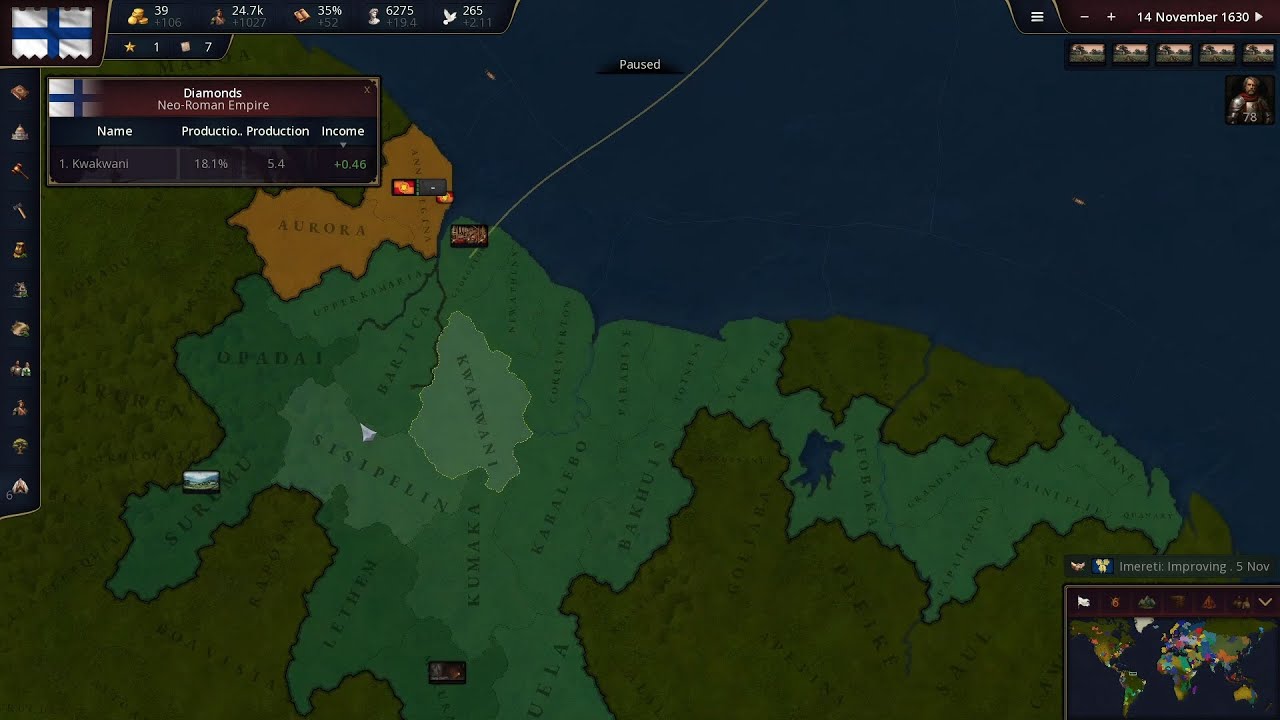 Colonizing America in AoH3 - The Neo-Roman Empire Part 3