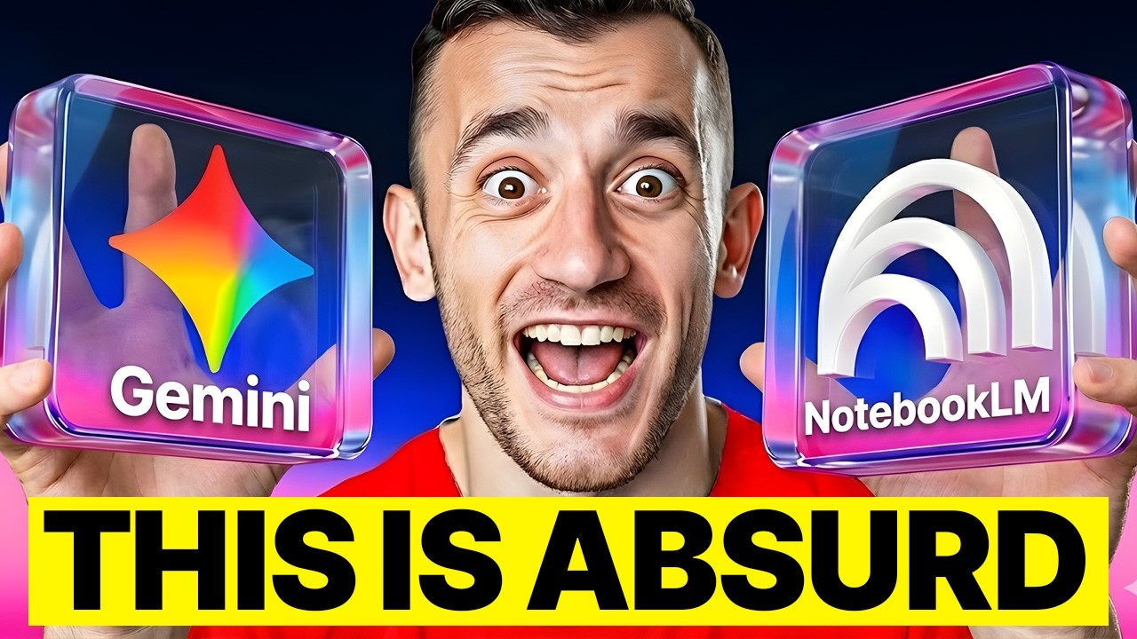 NotebookLM + Gemini — это просто БЕЗУМИЕ!