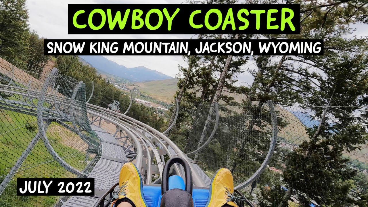 Cowboy Coaster at Snow King Resort (Jackson, Wyoming) July 2022