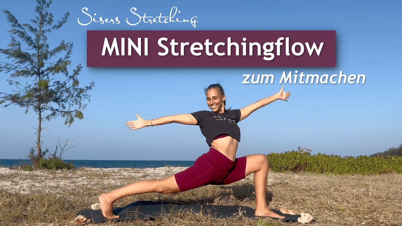 Spagat dehnen: Stretchingflow zum Mitmachen - Kurz und Knackig - ohne Equipment - Sisers Stretching