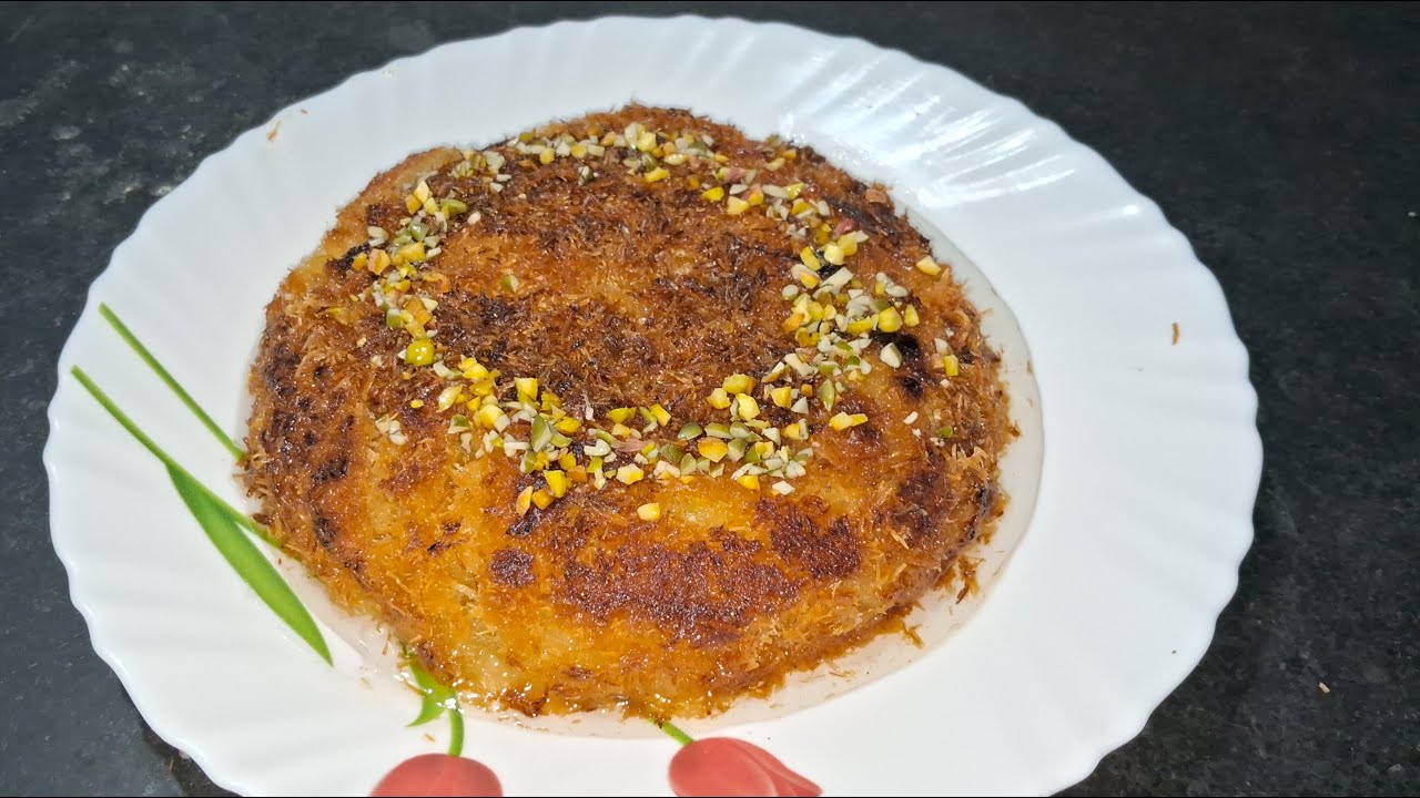 వైరల్ కునాఫా నీ సేవ్యన్తో కాకుండ ఇలా పేనిలతో ట్రై చేయండీ👌ఉంటుంది😋viral kunafa recipe without Seviyan