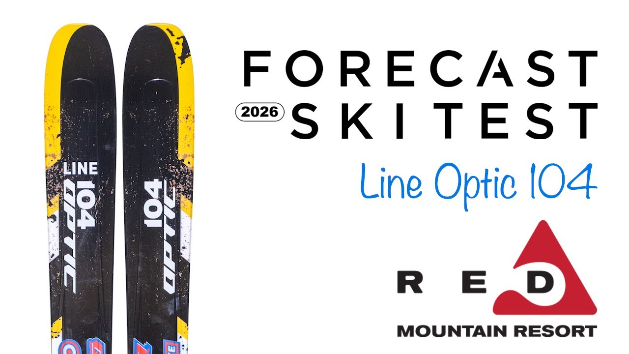 Line Optic 104 Review | 2026 Forecast Ski Test @ Red Mountain Resort
