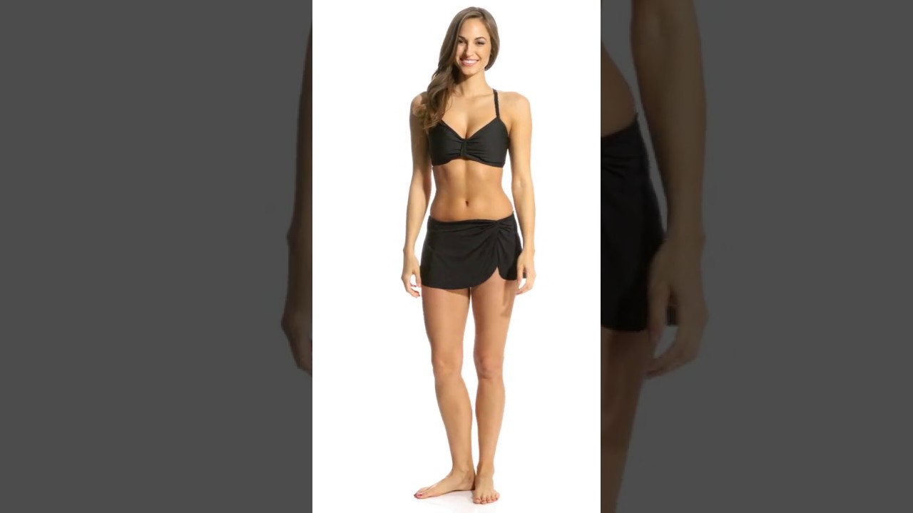 Anne Cole Budding Romance Alex Side Tie Bikini Bottom | SwimOutlet.com