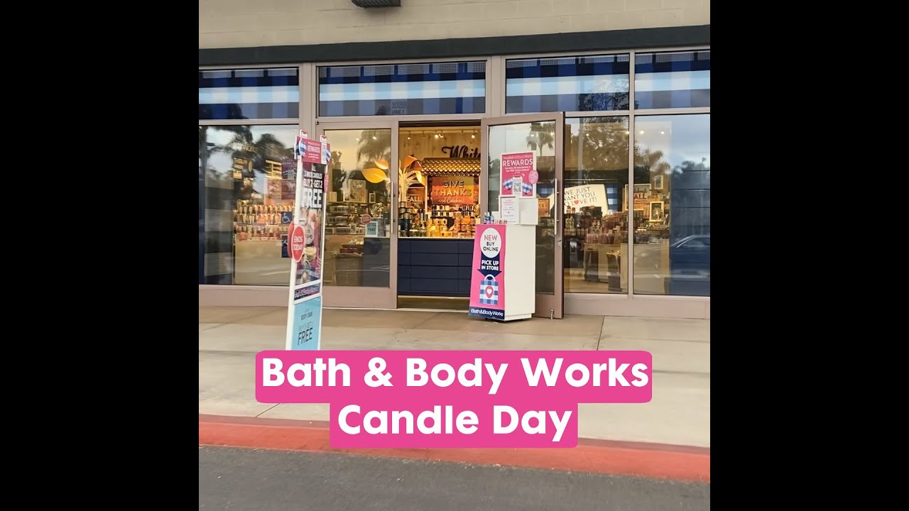 😱OMG! Bath & Body Works Annual Candle Day Event! #shorts