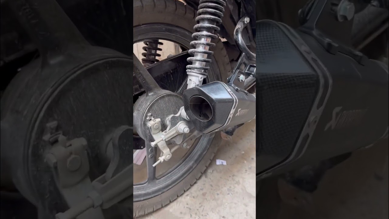 Motorcycle muffler | decoration muffler | motorcycle fancy  baffle | fancy silencer |  YBR |