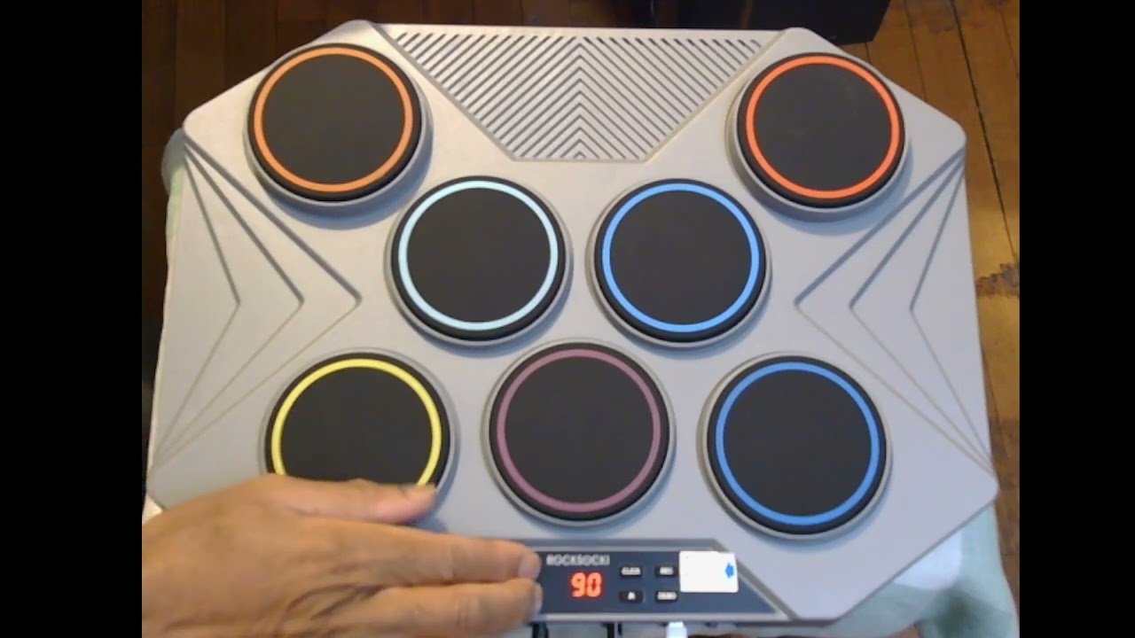 Rocksocki Drum Pads Video 1