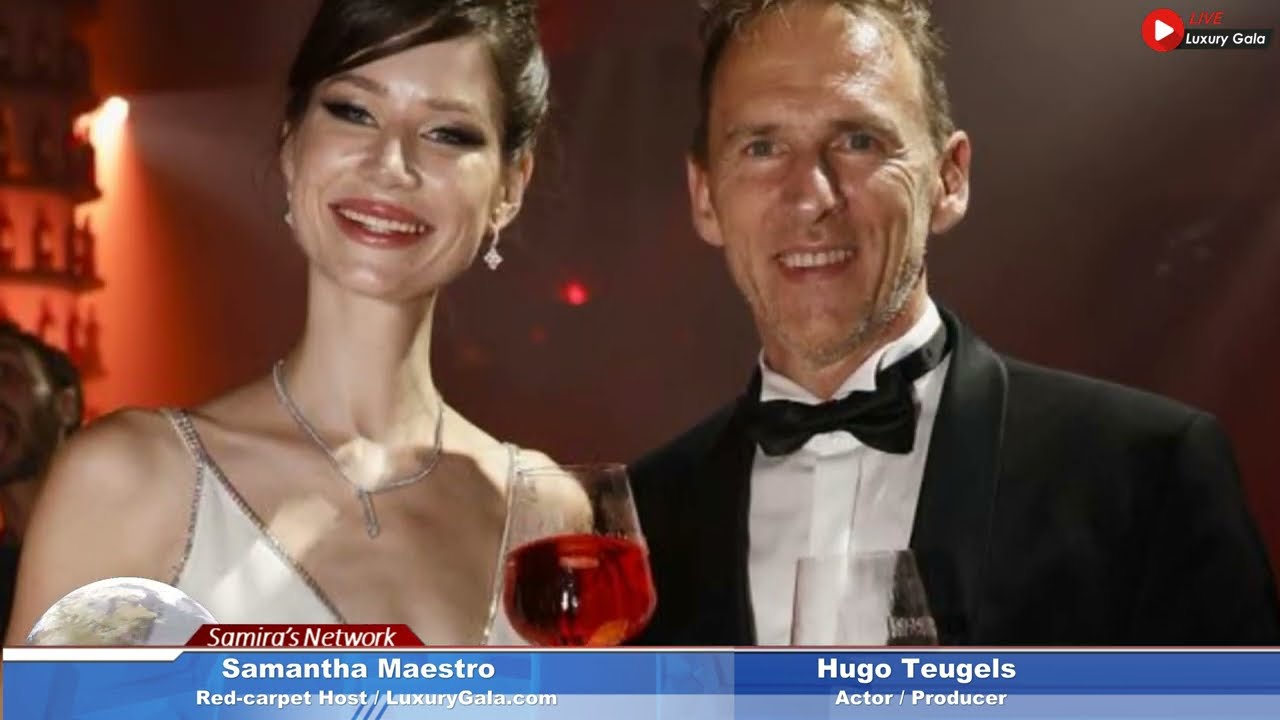 Luxury Gala 2025 | Hugo Teugels Interview with Samantha Maestro | Actor & Producer