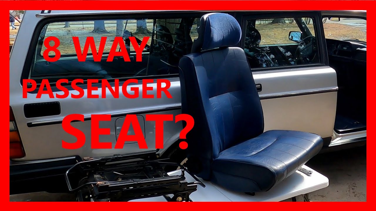 Passenger Seat 8 way Upgrade @volvo240life