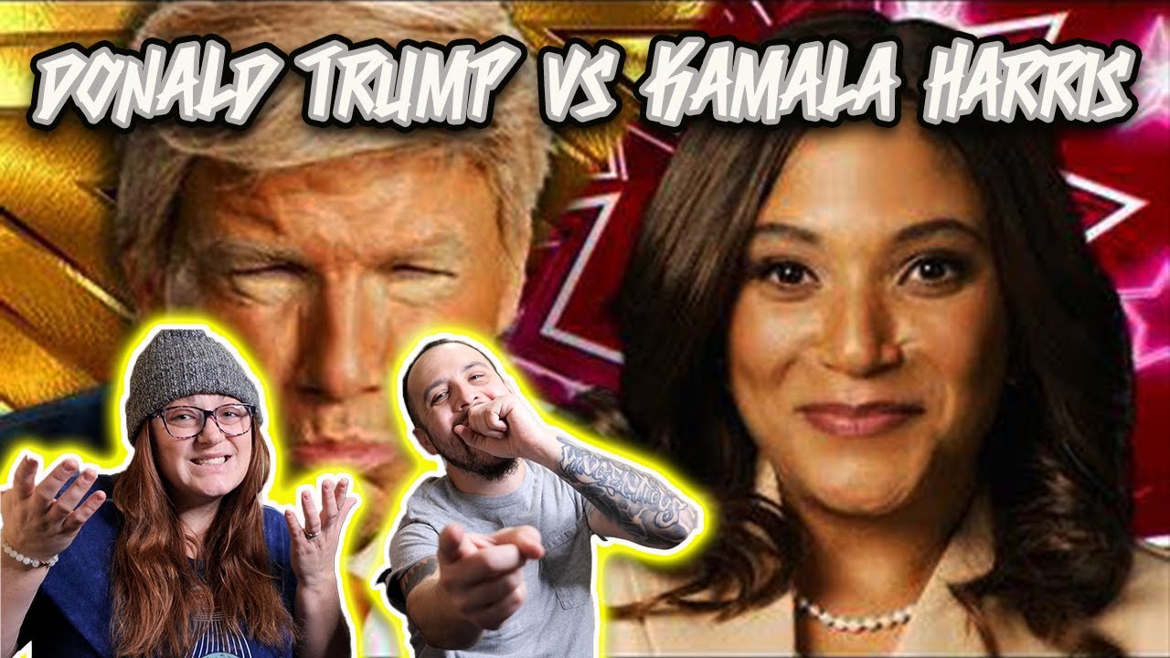 Donald Trump vs Kamala Harris | (Epic Rap Battles Of History) - Reaction!