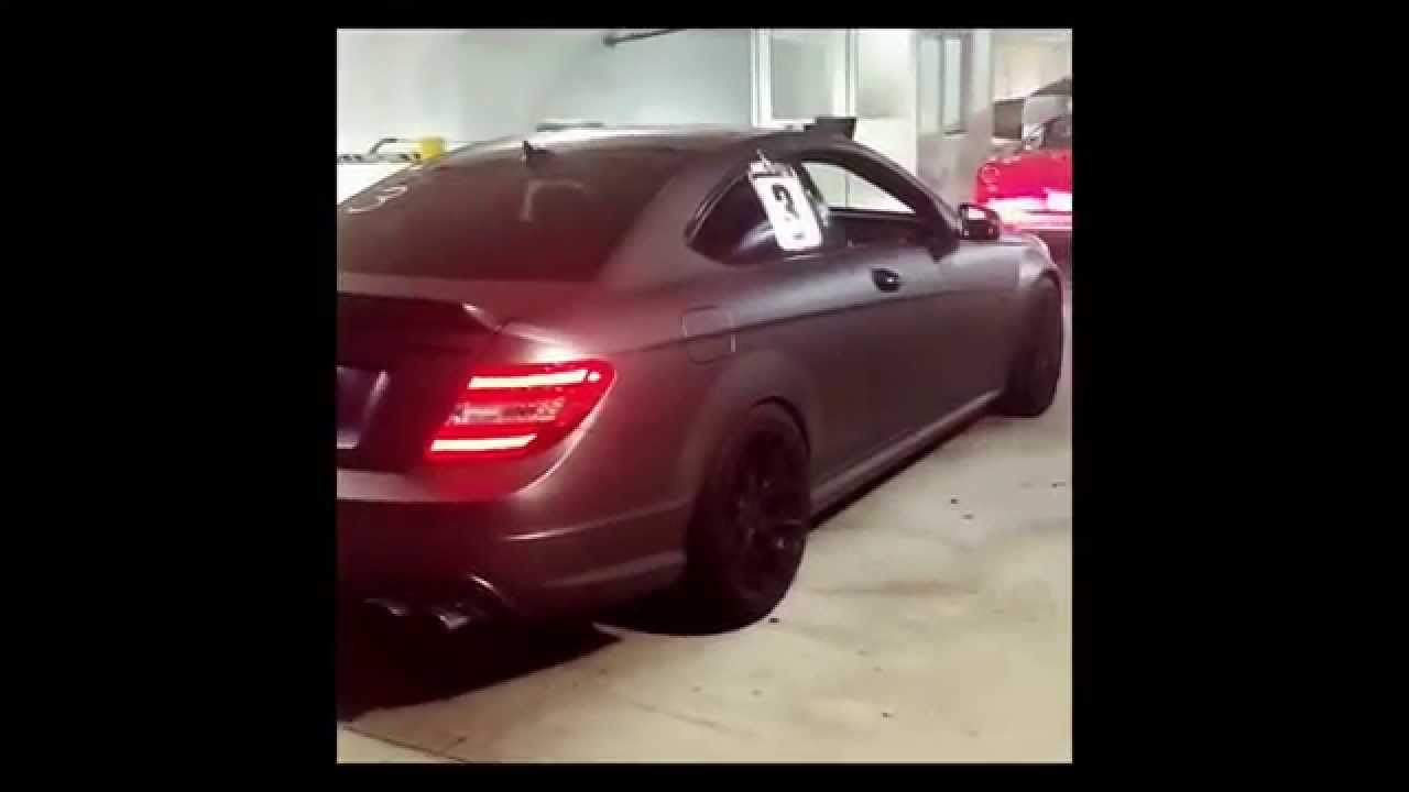 INSANE C63 AMG with Agency Power Headers and Mid-Pipe!!