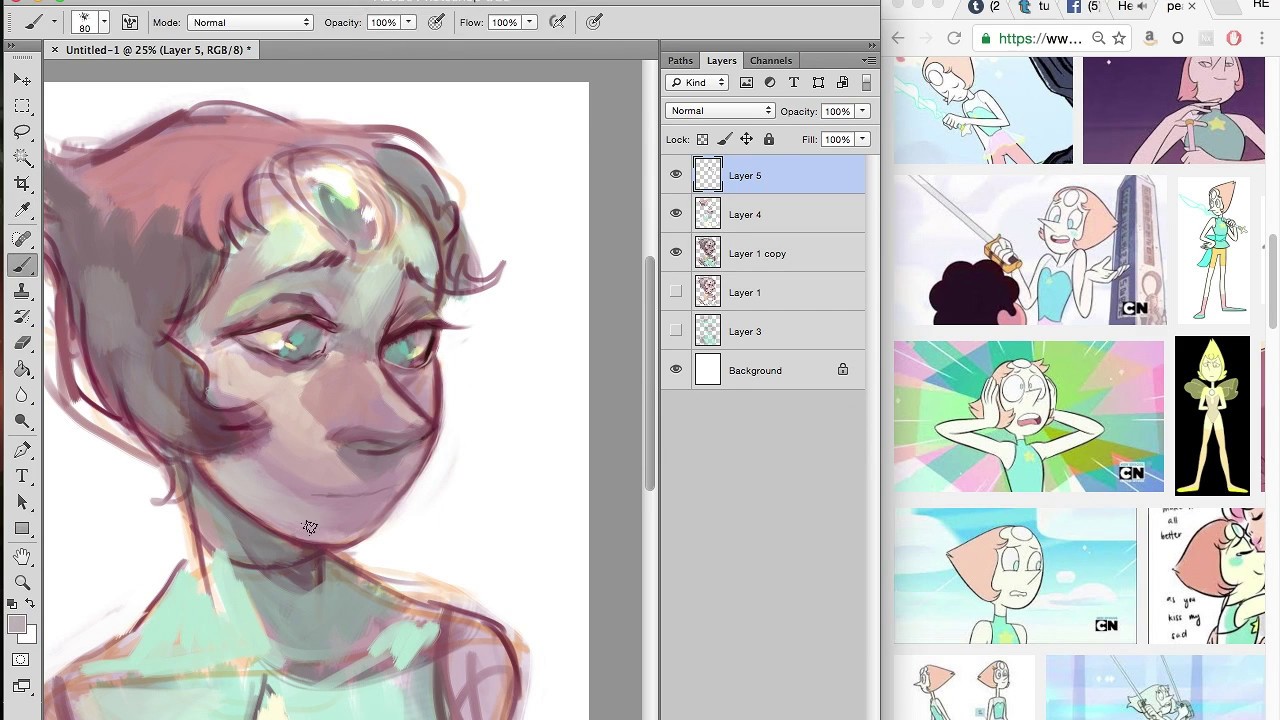 SU Speed paint: Pearl