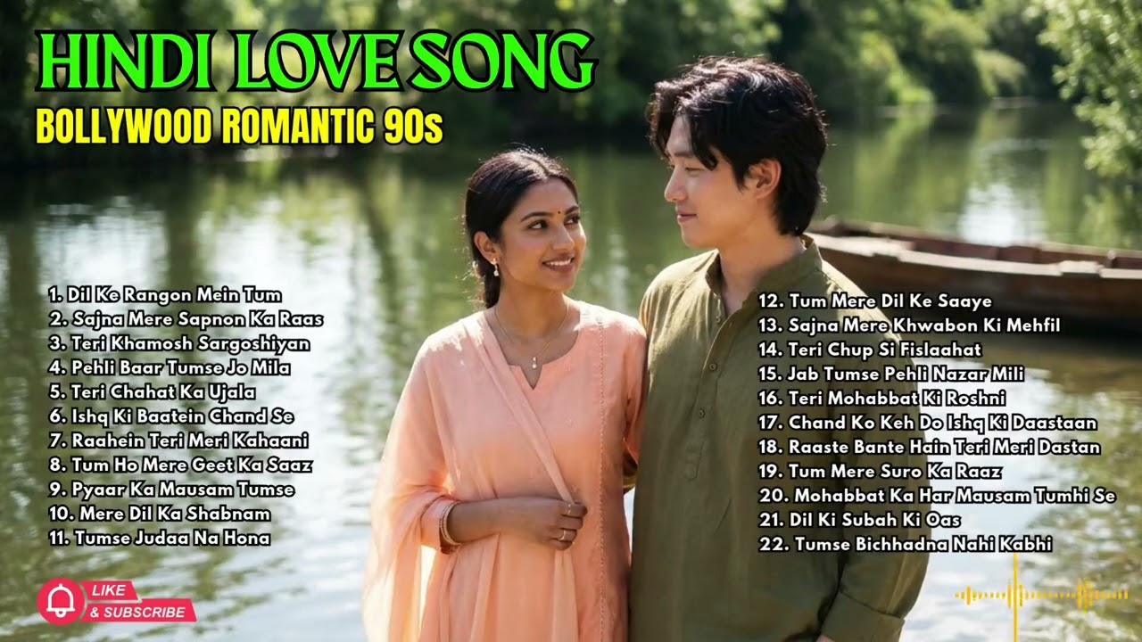 90s Hindi Love Songs India | Timeless Bollywood Romance Collection