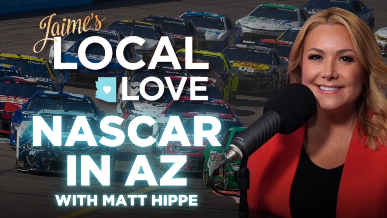 NASCAR в Аризоне с семейным спортивным продюсером из Аризоны Мэттом Хиппе | Подкаст «Любовь Джейми»