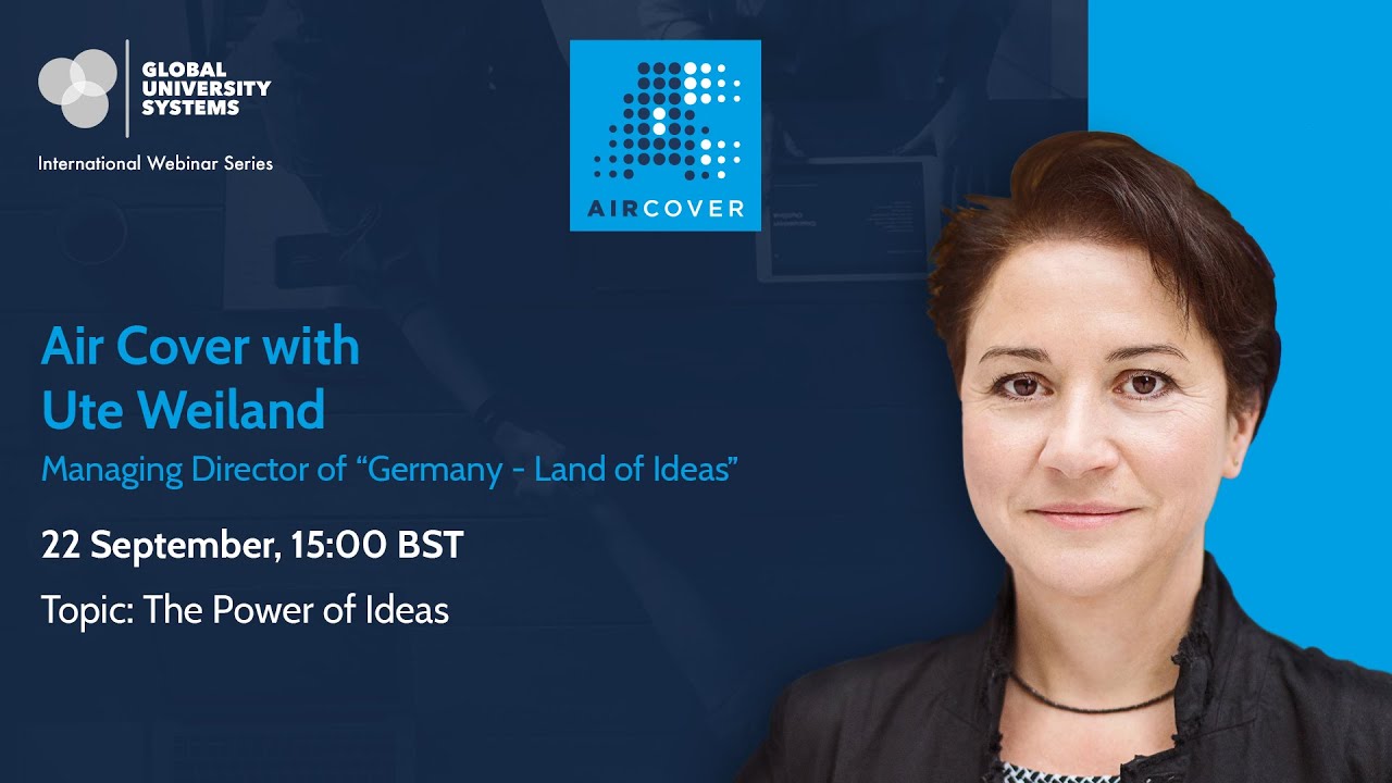 Air Cover with Ute Weiland, Managing Director of &ldquo;Germany &ndash; Land of Ideas&rdquo;