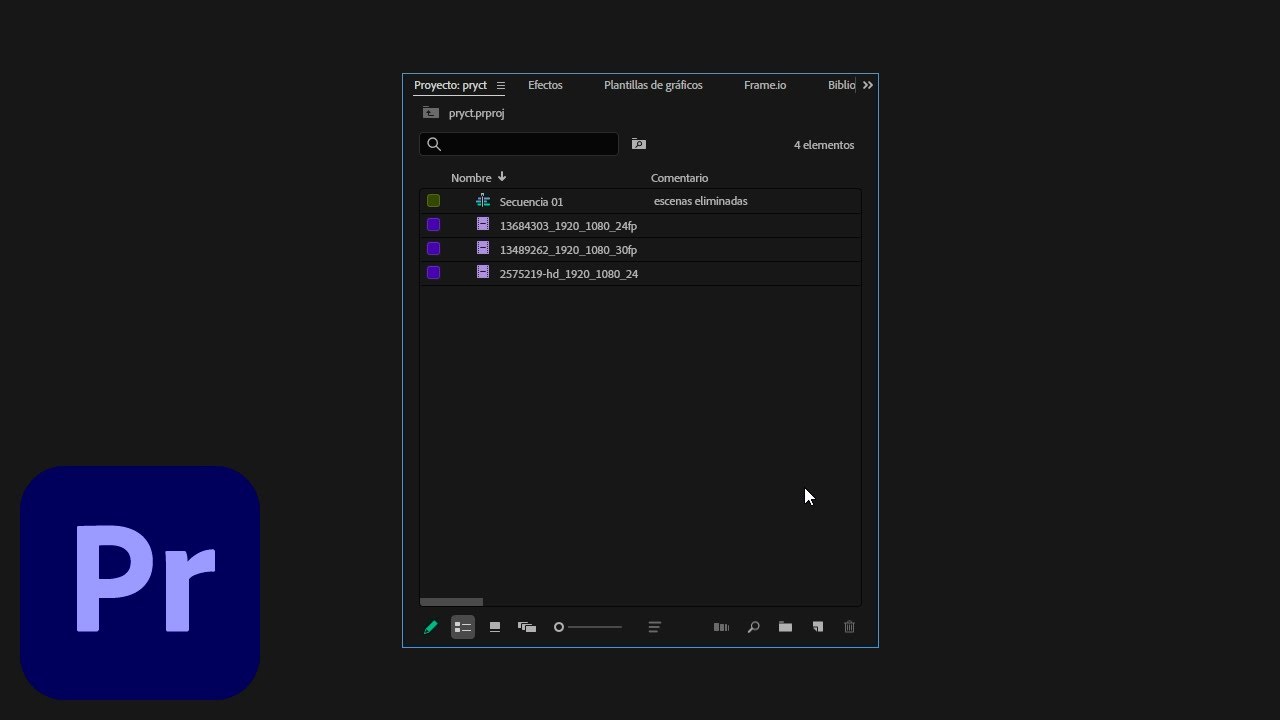 📝 Organiza tus Clips con Comentarios en el Panel de Proyecto en Adobe Premiere Pro 2025 🎬