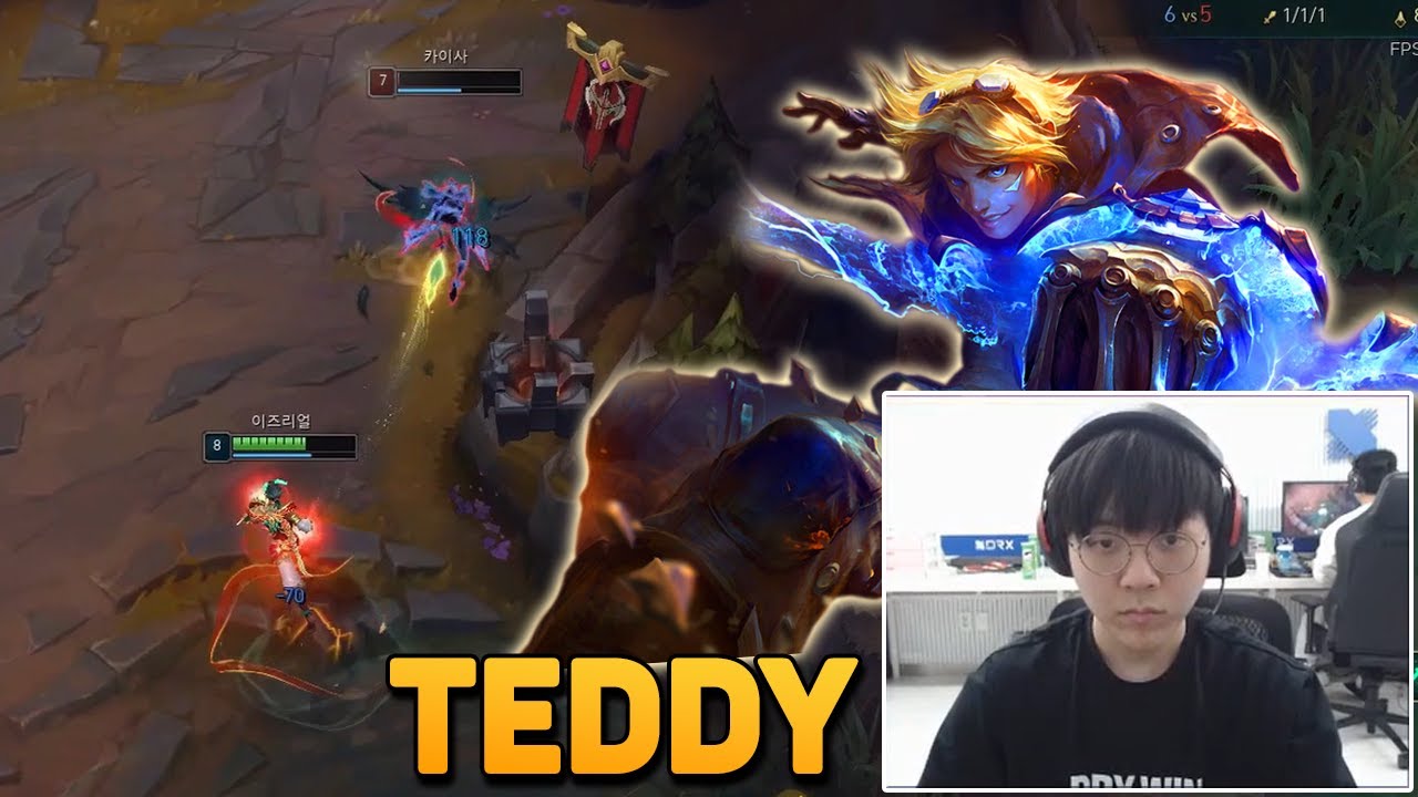Teddy Stream Ezreal Engsub Destroy Challenger Kaisa
