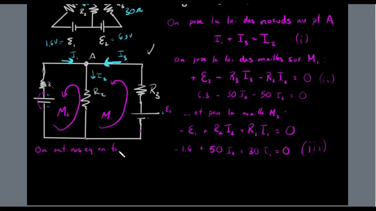 Résolution par lois de Kirchhoff (3.5)