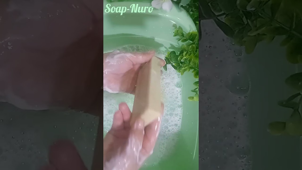 Soaping soaps / asmr /relaxing / fax / laundry /  laundry Chinese soap/ foam  /#asmrfoam