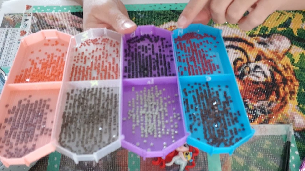 Diamond Painting: papotage et test nouvelles barquettes Gudfel
