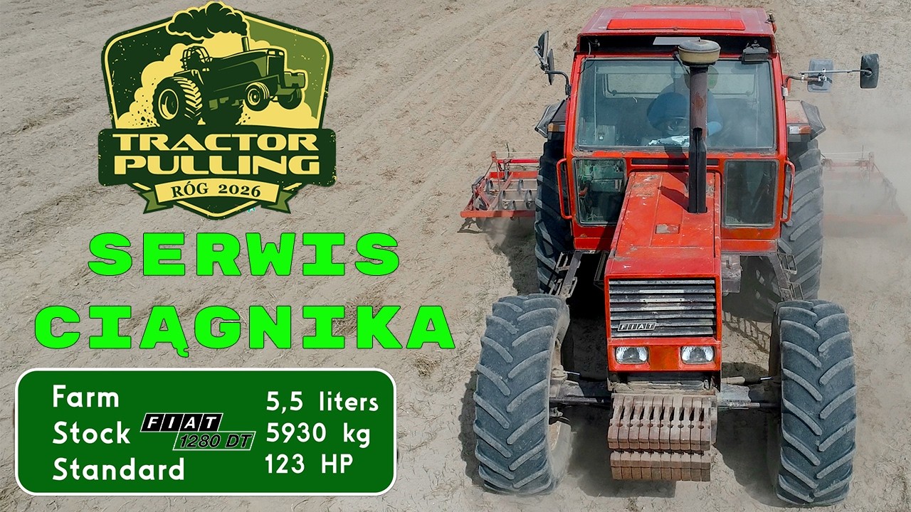 Serwis ciągnika FIAT 1280 DT