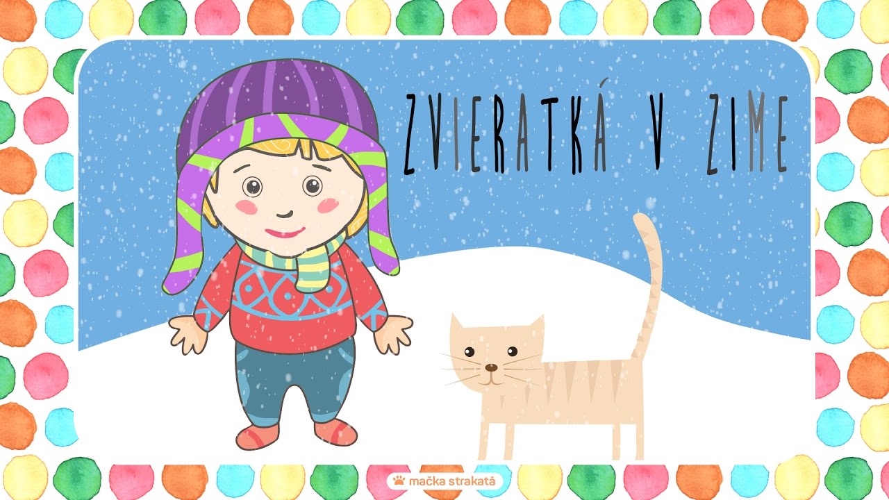 Zvieratká v zime a ich zvuky - čo robia zvieratká v zime | príbeh o zvieratkách