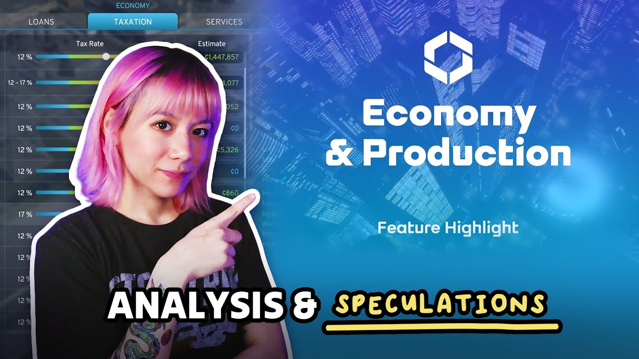 Cities Skylines 2: Dev Diary 9 - Economy & Production Analysis & Speculations