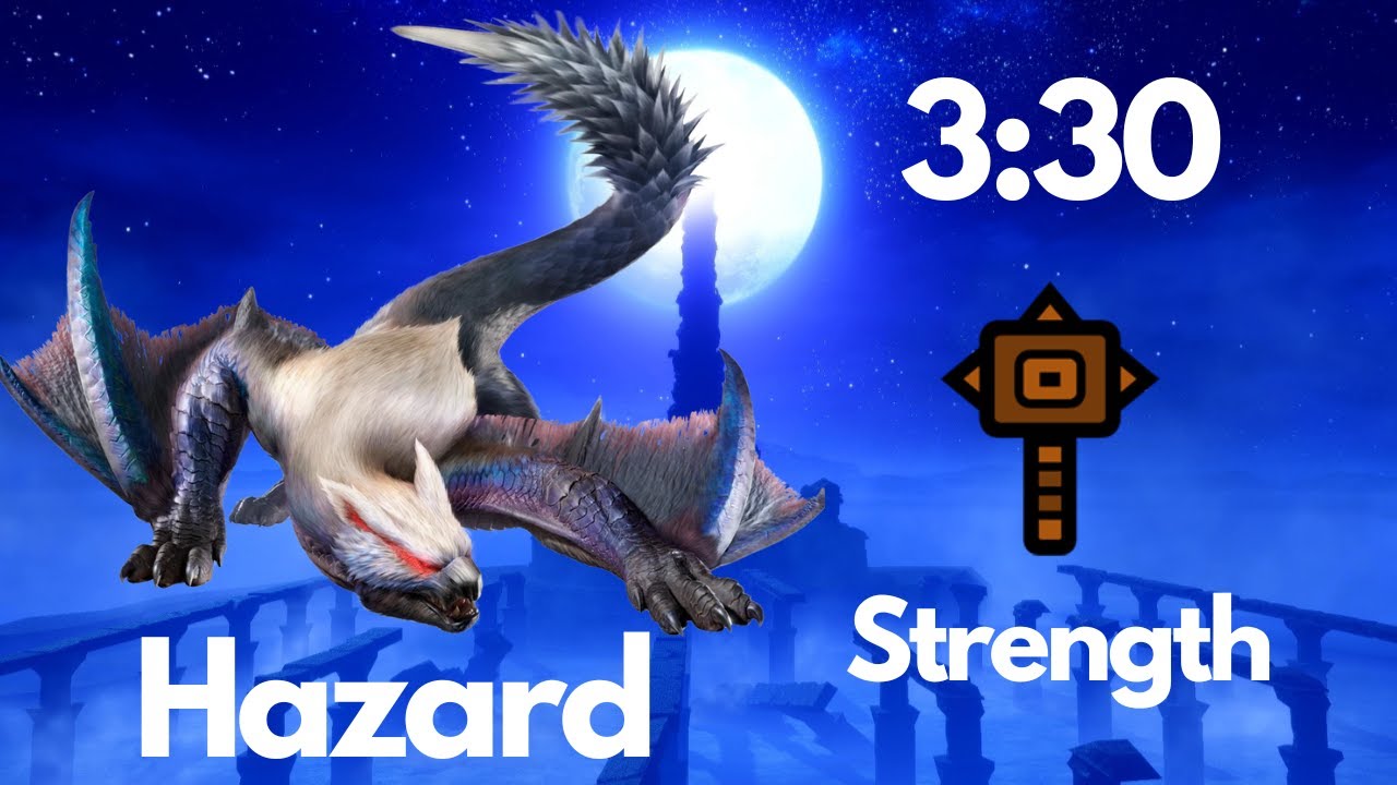 Arch Tempered/Hazard Lucent Nargacuga Vs. Strength Hammer 3:30