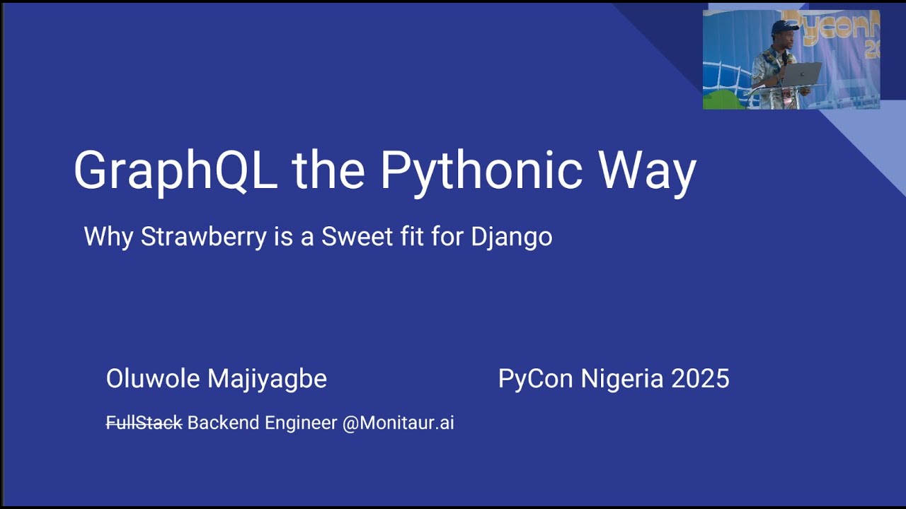GraphQL: Pythonic Way - Олуволе Маджиягбе